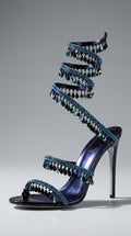 Midnight Crystal Heels